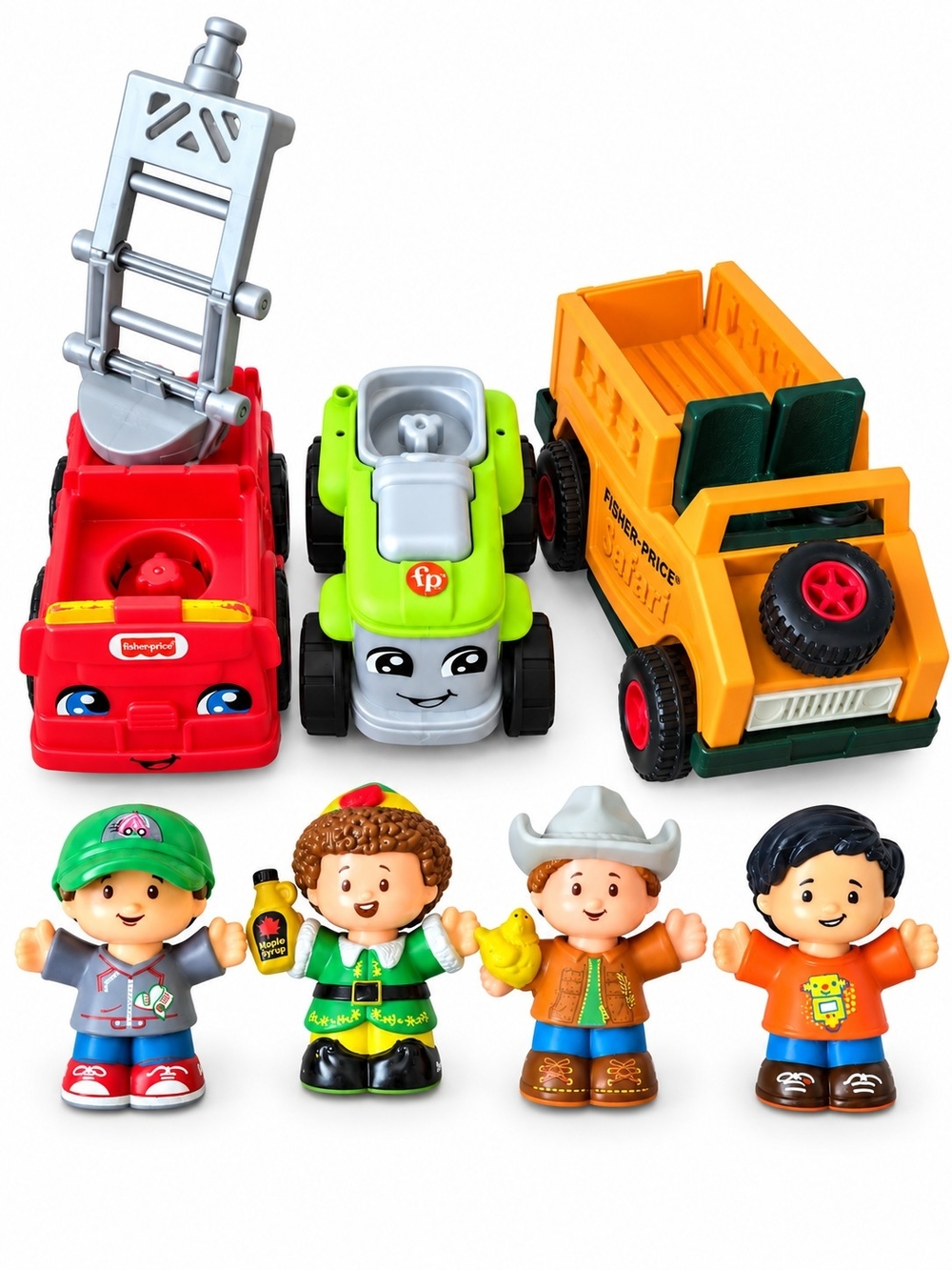 Fisher-Price Little People Vehicle and Figure Set - Buddy The Elf Cowbo6